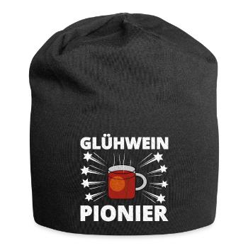 Mulled wine pioneer - Jersey Beanie - black - Front