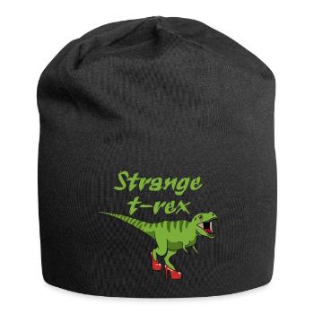 Strange Tyrannosaurus Rex - Jersey Beanie - black - Front