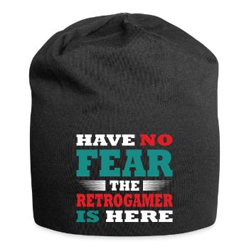 Have no Fear the Retrogamer is here Outfit - Jersey Beanie - black - Front