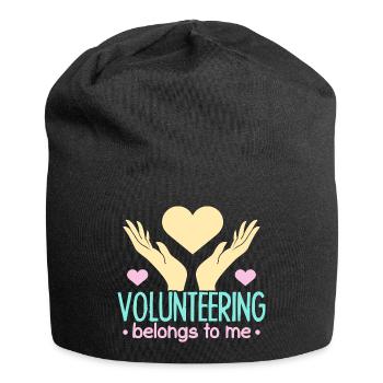 Volunteer Appreciation Belongs To Me Volunteer - Jersey Beanie - black - Front