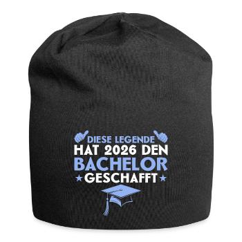Examen de licence réussi 2026 Licence - Bonnet en jersey - noir - Devant