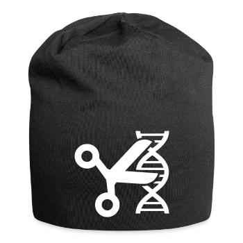Génétique des ciseaux ADN CRISPR - Bonnet en jersey - noir - Devant