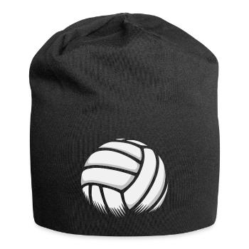 Volleyball Beach Volleyball Volleyball Ball - Jersey Beanie - black - Front