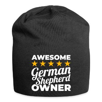 Toller Schäferhund Besitzer - Jersey-Beanie - Schwarz - Vorne
