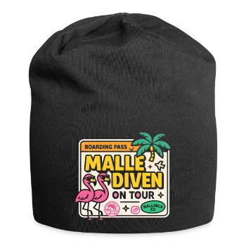 Malle Divas On Tour Women's Flamingo Mallorca Party - Jersey Beanie - black - Front