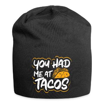 Tu m’as eu chez Tacos Taco Lovers Taco - Bonnet en jersey - noir - Devant