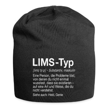 LIMS Typ Labor Informations Management Labor - Jersey-Beanie - Schwarz - Vorne