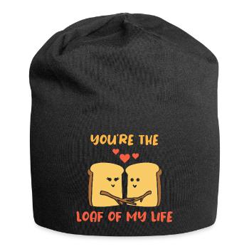 Bread Baker Bakery Bread Roll Baking - Jersey Beanie - black - Front