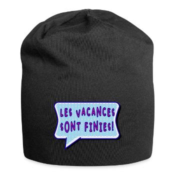 COME IN. ALPHABET. LONG LIVE THE NEW SCHOOL YEAR - Jersey Beanie - black - Front