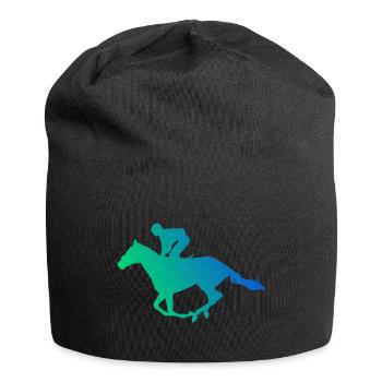 Équitation Équitation Équitation Hommes - Bonnet en jersey - noir - Devant