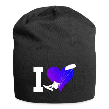 Kitesurf Kitesurf Kitesurfer Kitesurf Hommes - Bonnet en jersey - noir - Devant