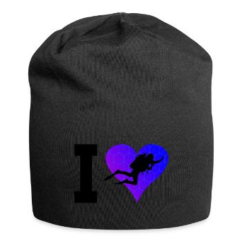 Scuba Diving Scuba Divers Scuba Diver - Jersey Beanie - black - Front