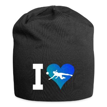 Volleyball players Women's volleyball - Jersey Beanie - black - Front