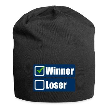 Winner - Jersey Beanie - black - Front