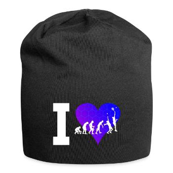 Paddle Court Women's Paddle Tennis Paddle Racket - Jersey Beanie - black - Front