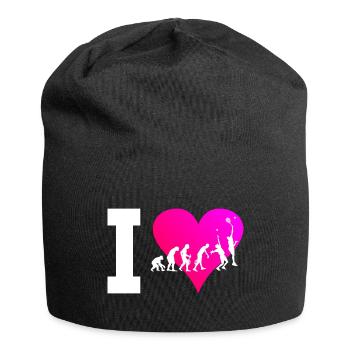 Paddle Court Women's Paddle Tennis Paddle Tennis - Jersey Beanie - black - Front