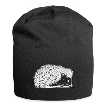 Hedgehog - Jersey Beanie - black - Front