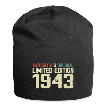 1943 Cadeau Anniversaire 1943 Vintage 1943 Rétro - Bonnet en jersey - noir - Devant