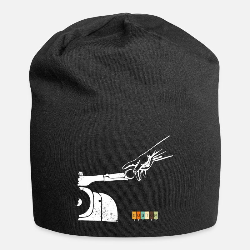 Schwalbefahrer - Simson Schwalbe DDR - Jersey-Beanie - Schwarz