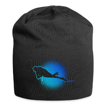 Plongeur Plongeur Plongeur Plongeur Hommes - Bonnet en jersey - noir - Devant