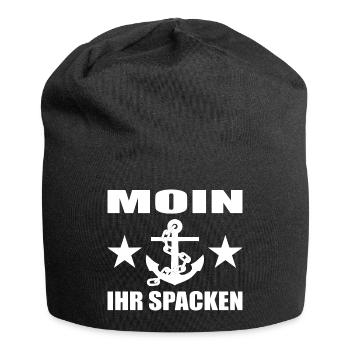 Moin - Jersey-Beanie - Schwarz - Vorne