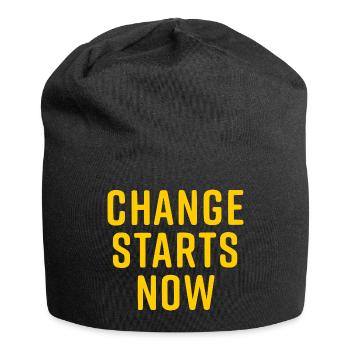 change starts now - Bonnet en jersey - noir - Devant