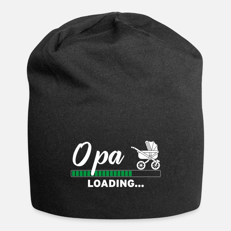 Opa loading - Jersey-Beanie - Schwarz