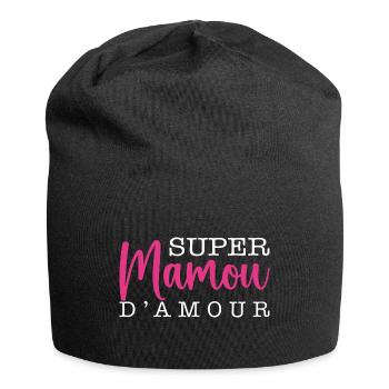 Super Mamou D'amour - Bonnet en jersey - noir - Devant