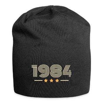 Legendary Since 1984 Birthday Gift 1984 - Jersey Beanie - black - Front