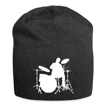 Percussionniste Ladies Men Batteur Batteur - Bonnet en jersey - charbon - Devant