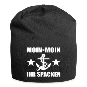 Moin - Jersey-Beanie - Schwarz - Vorne