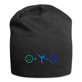 Kickboxing Hommes Boxe Kickboxing Kickboxing - Bonnet en jersey - noir - Devant