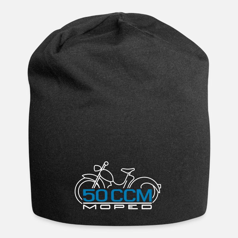 Moped SR2 50 ccm Emblem - Jersey-Beanie - Schwarz