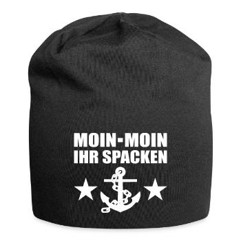 Moin - Jersey-Beanie - Schwarz - Vorne
