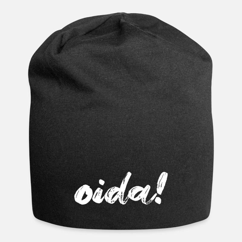 oida! - Partnershirt - Jersey-Beanie - Schwarz