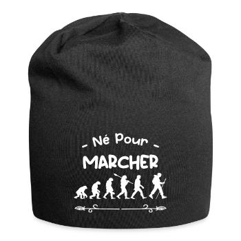 né pour marcher évolution - Bonnet en jersey - noir - Devant