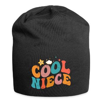 Niece | Nephew | Uncle | Aunt - Jersey Beanie - black - Front