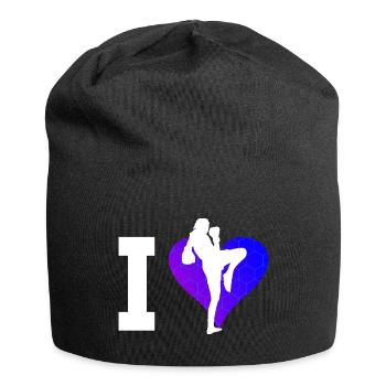 Thai Boxing Thai Boxing Thai Boxer Thai Boxing Women - Jersey Beanie - black - Front