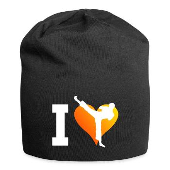 Kickboxer Women Boxing Kickboxing Kickboxing Kickboxing - Jersey Beanie - black - Front