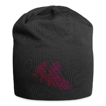 Bobsport Bob Bob fahren Damen Herren Zweierbob - Jersey-Beanie - Schwarz - Vorne