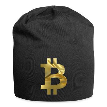 Bitcoin - Jersey Beanie - black - Front