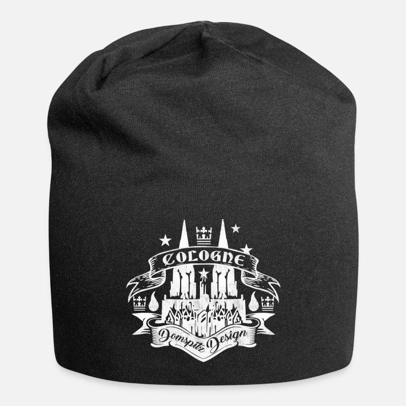Mein Köln - Jersey-Beanie - Schwarz