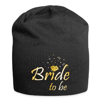 Bride to be - Jersey Beanie - black - Front