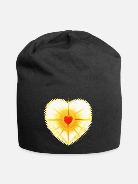 SonnenHerz - Sonja Ariel von Staden - Jersey-Beanie - Schwarz