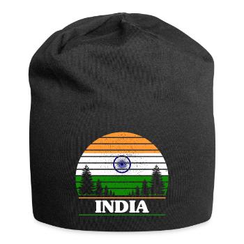 Inde - Bonnet en jersey - noir - Devant
