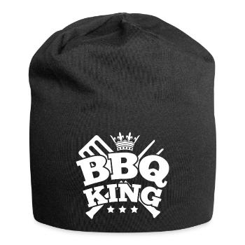 BBQ King - Jersey Beanie - black - Front