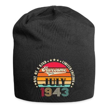 Génial depuis juillet 1943 79ème anniversaire Men’s Fun - Bonnet en jersey - noir - Devant