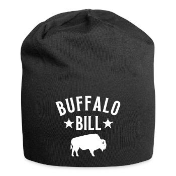 Buffalo bill, western, country, bison - Jersey Beanie - black - Front