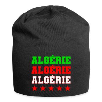 Algeria tricolor - Jersey Beanie - black - Front