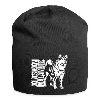 ALASKAN MALAMUTE Portrait Wilsign’s Sled Dog - Bonnet en jersey - noir - Devant